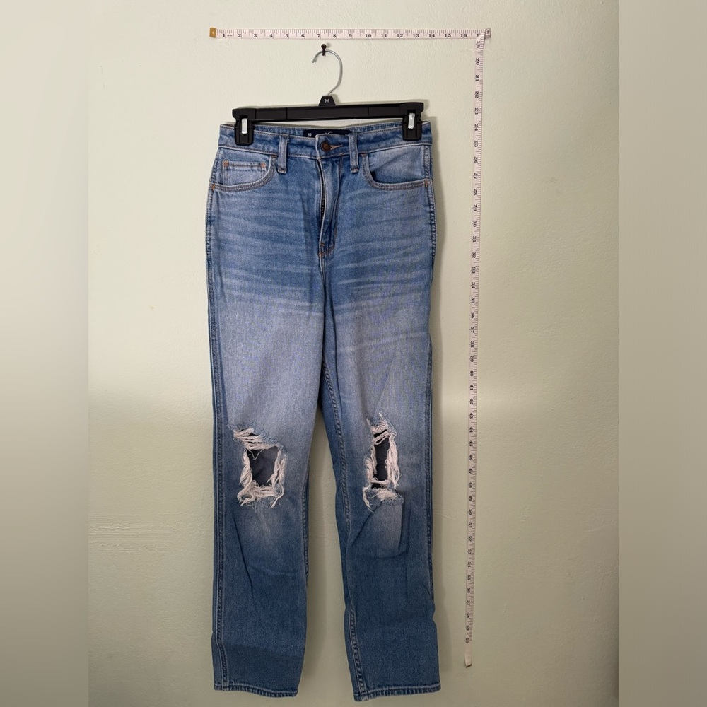 Hollister ultra high rise mom jeans